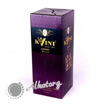 Коньяк Kvint 10 років 2 літри