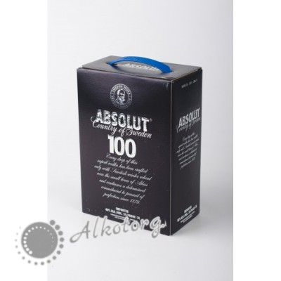 Горілка Absolut Black 100 (Абсолют Чорний 100) 3 л