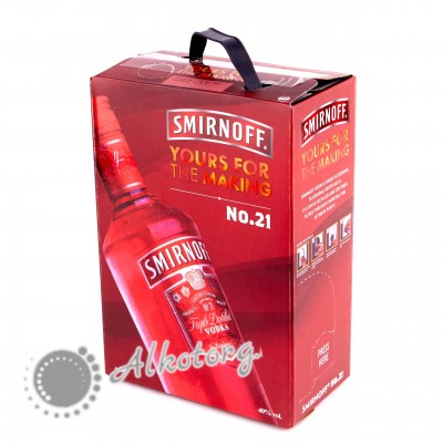Горілка Смірнофф Журавлина 3 літри (Smirnoff Redberry 3л)